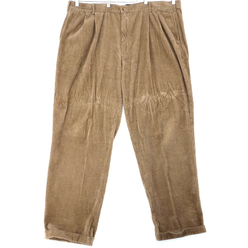 Gant Mens Corduroy Pants Waist 44 Inseam 32 Beige Casual Y2K